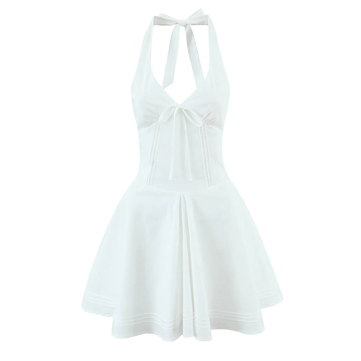 line Elegant Party Dresses Summer Robe Lace Up Vestidos