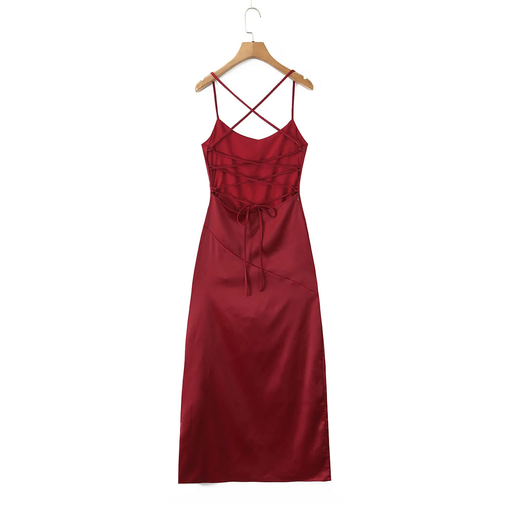Robe Longue Fendue Chic