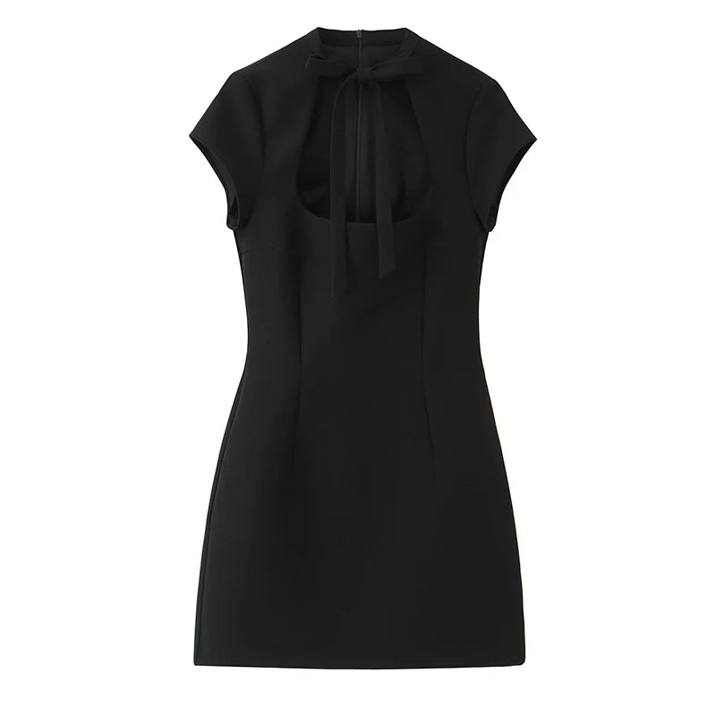Robe Pois Nœud Chic