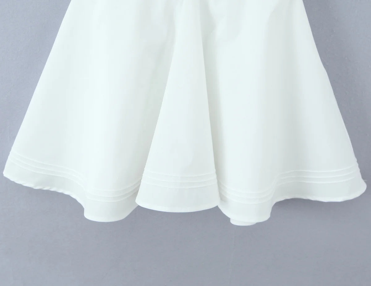 line Elegant Party Dresses Summer Robe Lace Up Vestidos