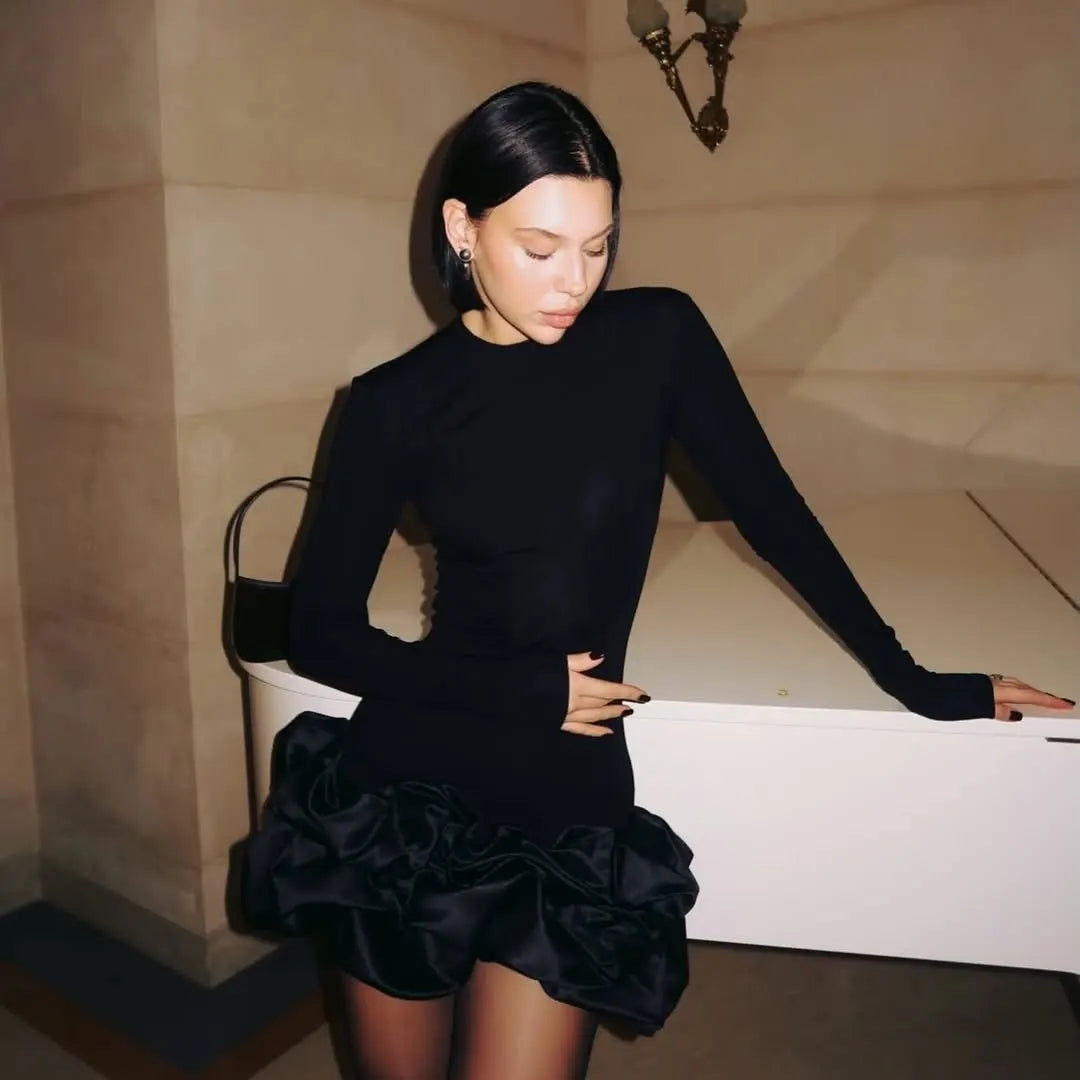 Robe Ballet Volantée Chic