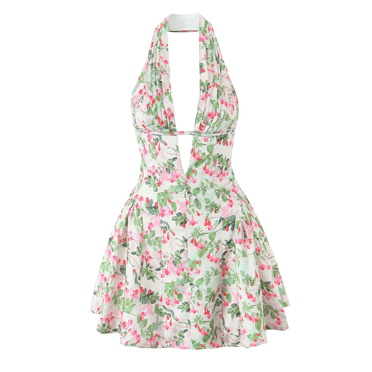 Robe Halter Pois Chic