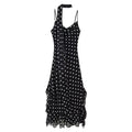 Robe Longue Pois Rétro