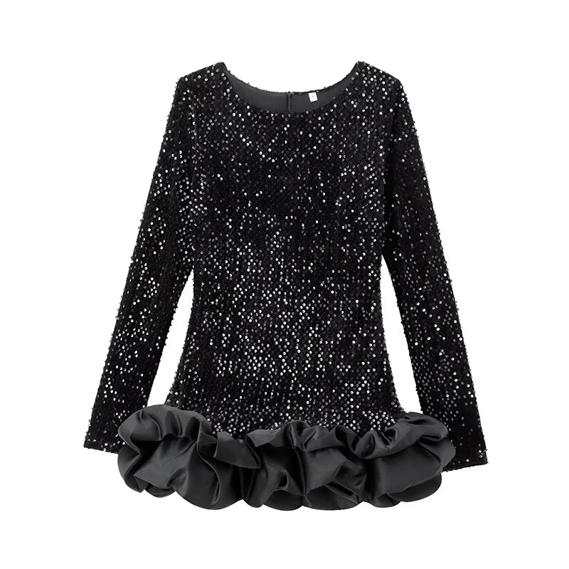 Robe Ballet Volantée Chic