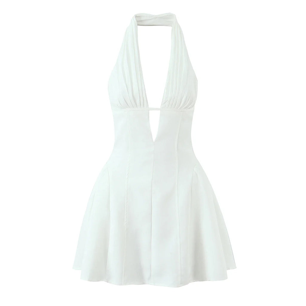 Robe Halter Pois Chic