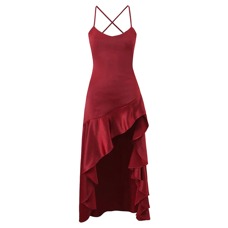Robe Longue Fendue Chic