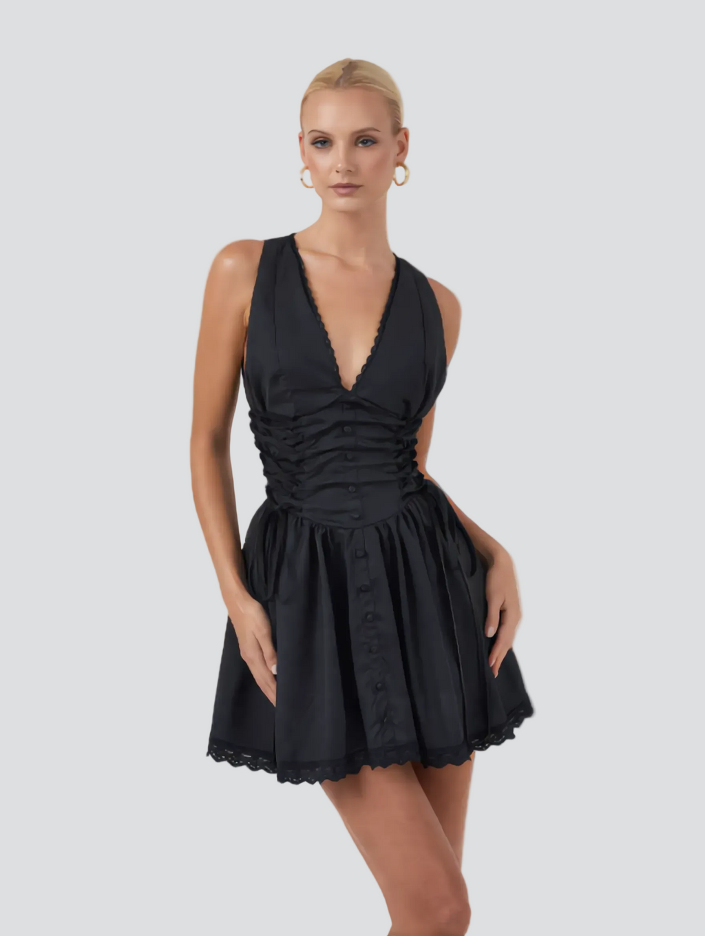 Robe Corset Dentelle Chic
