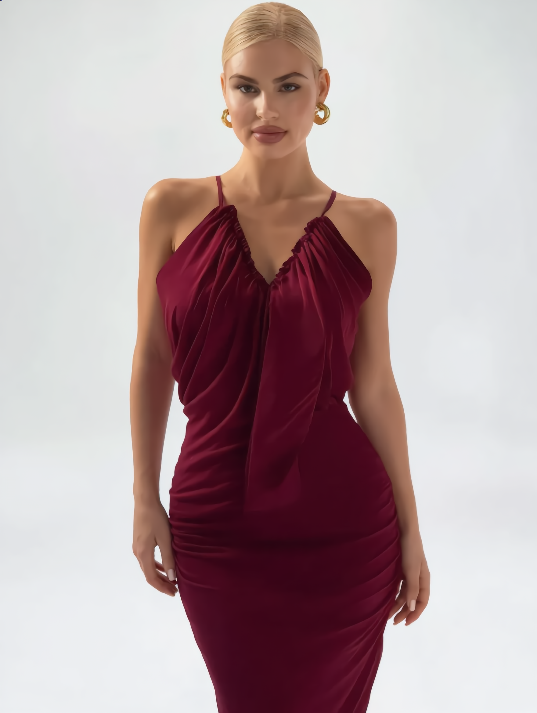 Robe Longue Volantée Chic