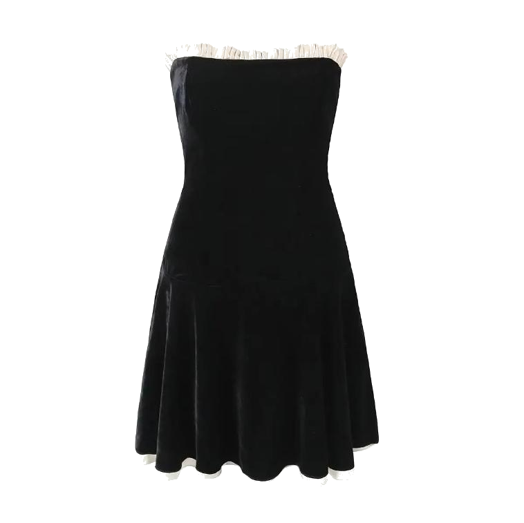 Robe Velours Noire