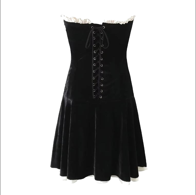 Robe Velours Noire